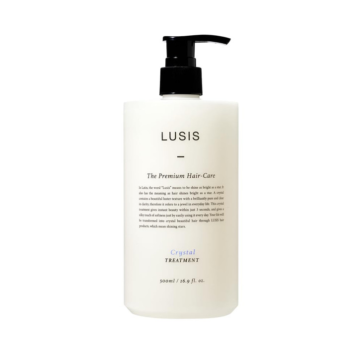 LUSIS, Crystal Hair Treatment, Conditioner, Silky and Moisture Rich Hair Clinic, Floral Scent, 500ml