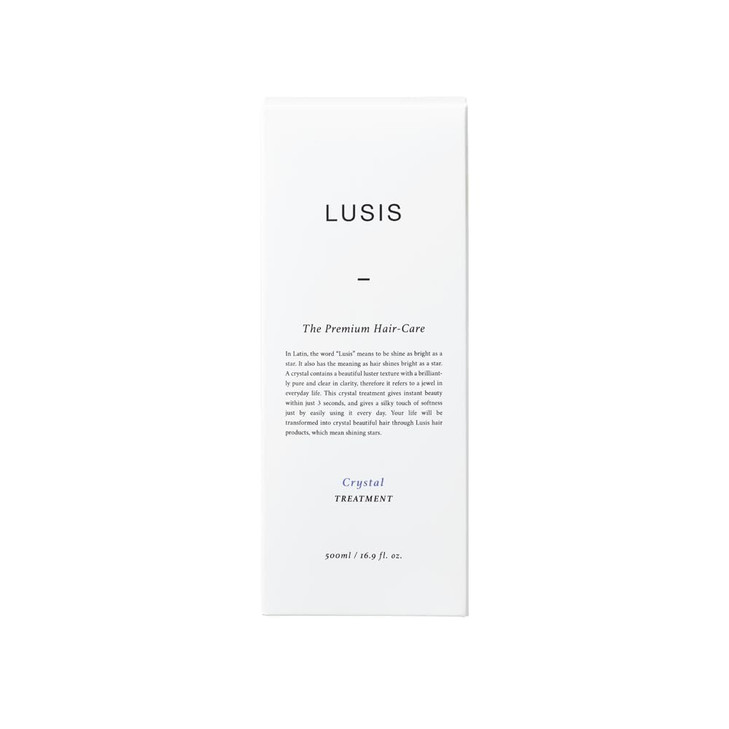 LUSIS, Crystal Hair Treatment, Conditioner, Silky and Moisture Rich Hair Clinic, Floral Scent, 500ml