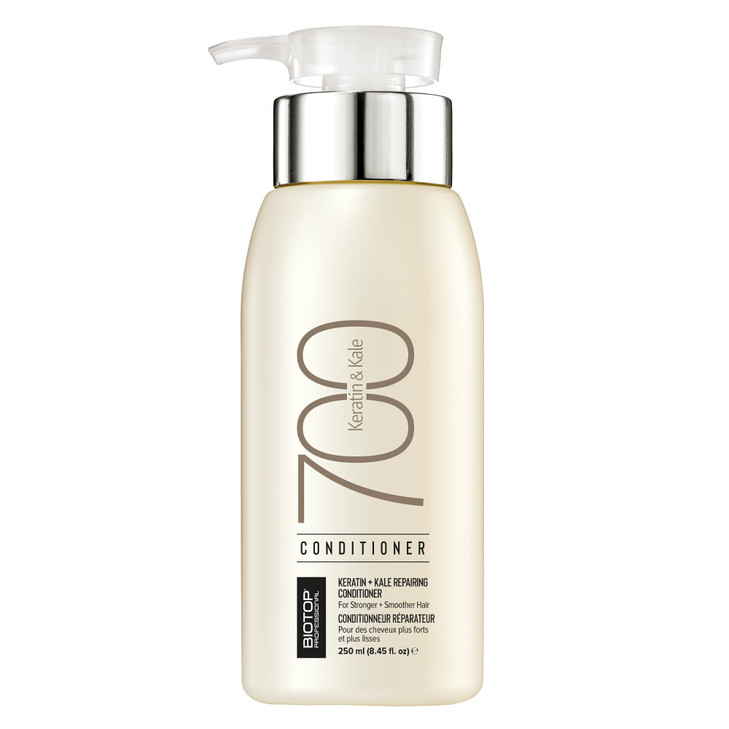 Biotop Professional 700 Keratin + Kale Hair Conditioner - Made With Vitamin E to Soften & Strengthen Strands - Nourishing + Moisturizing Conditioner