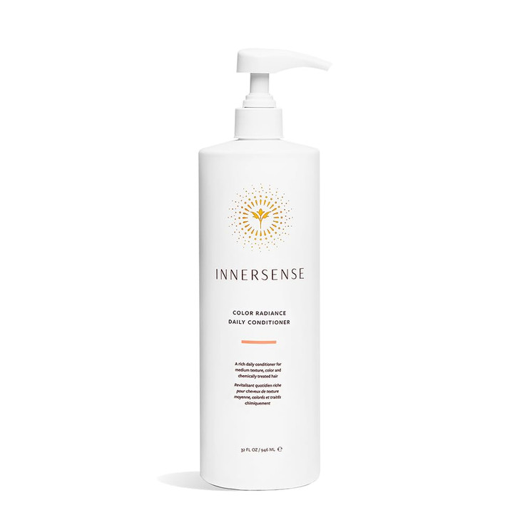 INNERSENSE Organic Beauty - Natural Color Radiance Daily Conditioner | Non-Toxic, Cruelty-Free, Clean Haircare (32 fl oz | 946 ml) Packaging May Vary