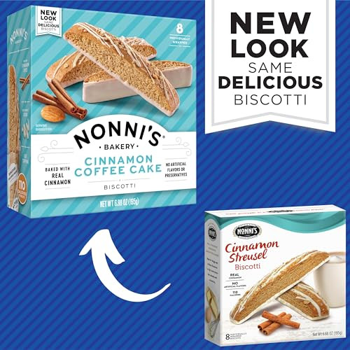 Nonni's Cinnamon Streusel Biscotti, 6.88 Oz (197814)