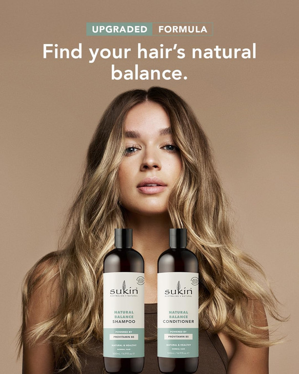 Sukin Haircare Natural Balance Conditioner, 33.82 Ounce