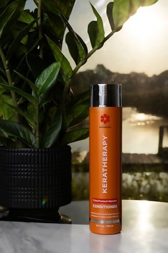 KERATHERAPY Keratin Infused Color Protect Conditioner, 10.1 fl. oz., 300 ml - Gluten Free Color Protecting Conditioner for Color Treated Hair with Ke