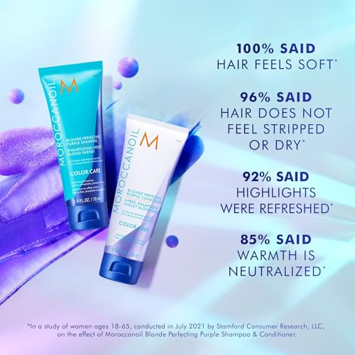 Moroccanoil Blonde Perfecting Purple Conditioner, 2.4 Fl Oz