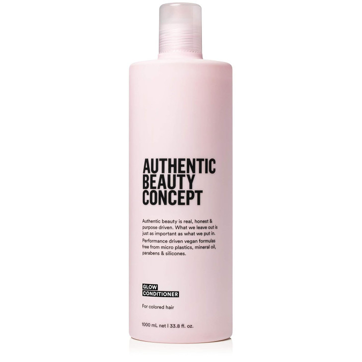 Authentic Beauty Concept Glow Conditioner | Hydrating Conditioner for Color Treated Hair | Color-Preserving | Moisturizes Colored Hair | Vegan & Crue