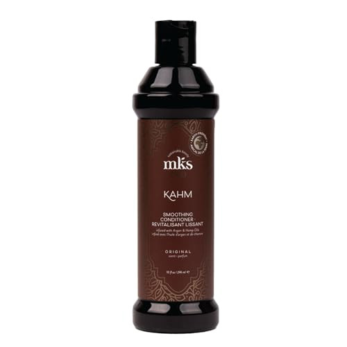 MKS eco Kahm Smoothing Conditioner, Original Scent - 10 fl oz - Detangle, Moisturize & Repair Hair - With Moroccan Argan Oil, Hemp Seed Oil & Vegetab