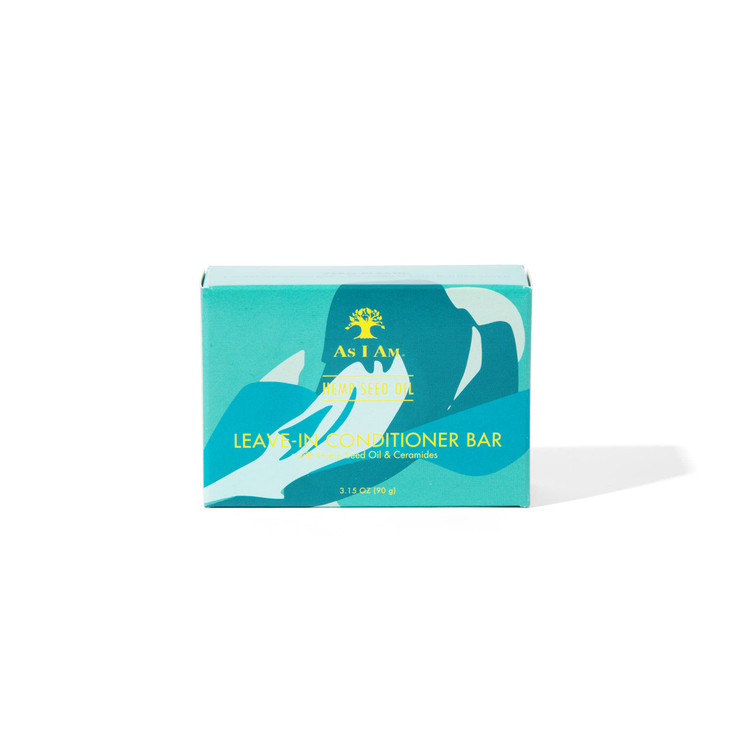 As I Am Hemp Seed Oil Leave-In Conditioner Bar - 3.15 ounce - with Calendula, Betaine, & Ceramide - Cruelty Free & Vegan