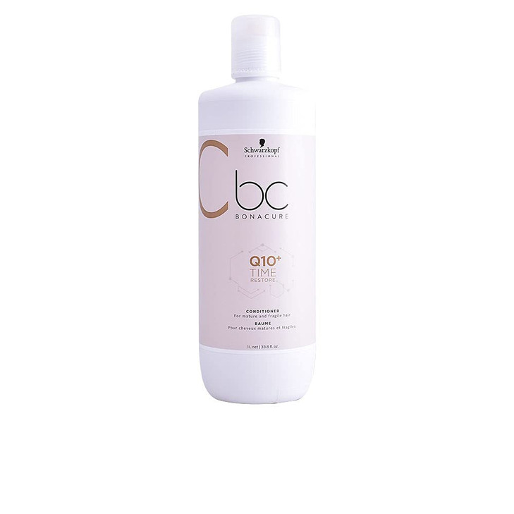 Schwarzkopf BC Bonacure Time Restore Conditioner, Clear, 33.81 Fl Oz