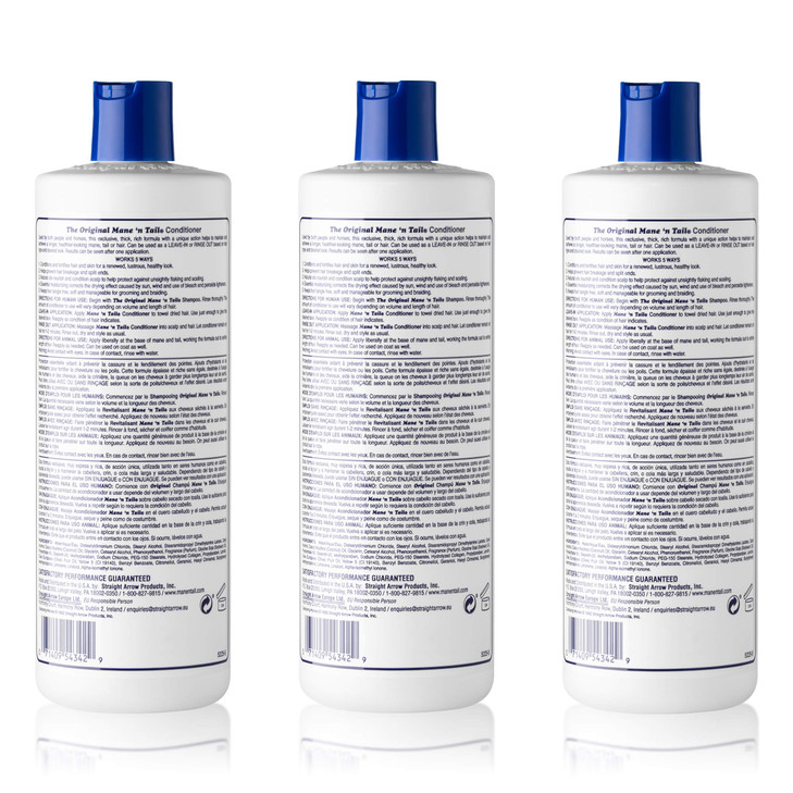 Mane 'n Tail Original Formula For Thicker Fuller Hair 16 oz (3 Pack Conditioner)