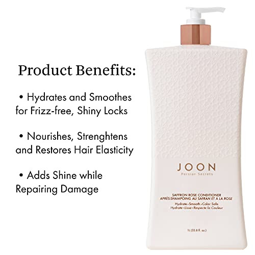 Joon Saffron Rose Conditioner + Pomegranate & Pistachio Oil, 33.8 Fl. Oz.