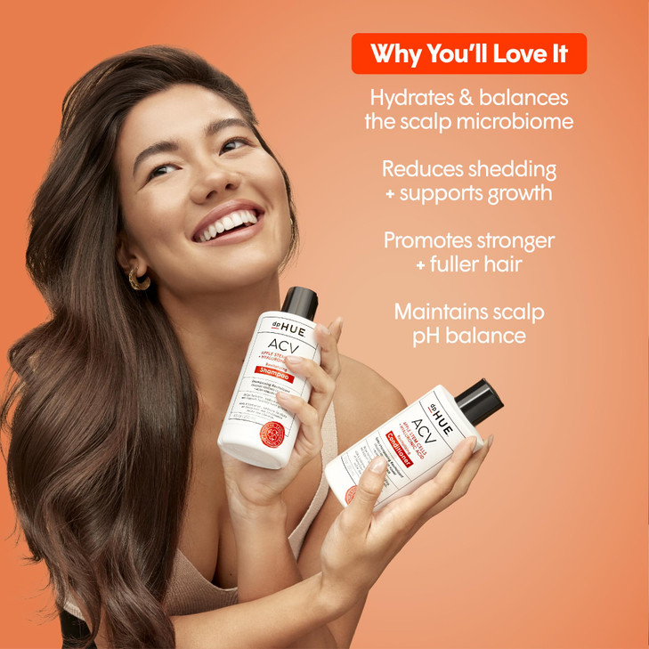 dpHUE ACV Revitalizing Conditioner - 8.5 oz - Supports Healthy Hair Growth - With Apple Cider Vinegar & Hyaluronic Acid - Vegan & Color Safe