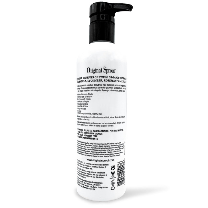 Original Sprout Deep Conditioner for All Hair Types, Vegan Conditioner, 12 oz. Bottle