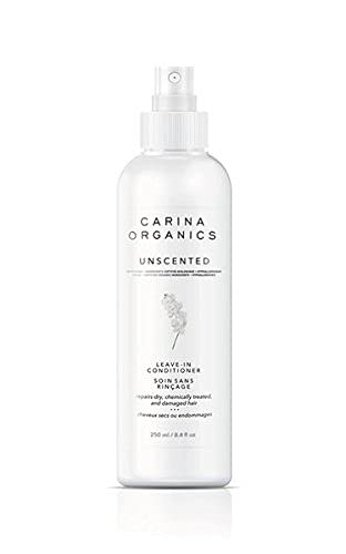 Carina Organics Unscented Leave-In Conditioner, 250ml