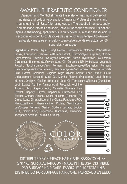 Surface Hair Healthy Scalp and Thickening Conditioner, 2 Fl Oz