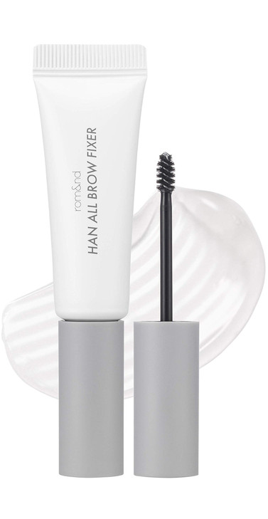 Rom&nd Han All Brow Fixer | Clear, Long-Lasting Eyebrow Gel for Natural Hold & Matte Finish | Non-Crunchy, Flake-Free