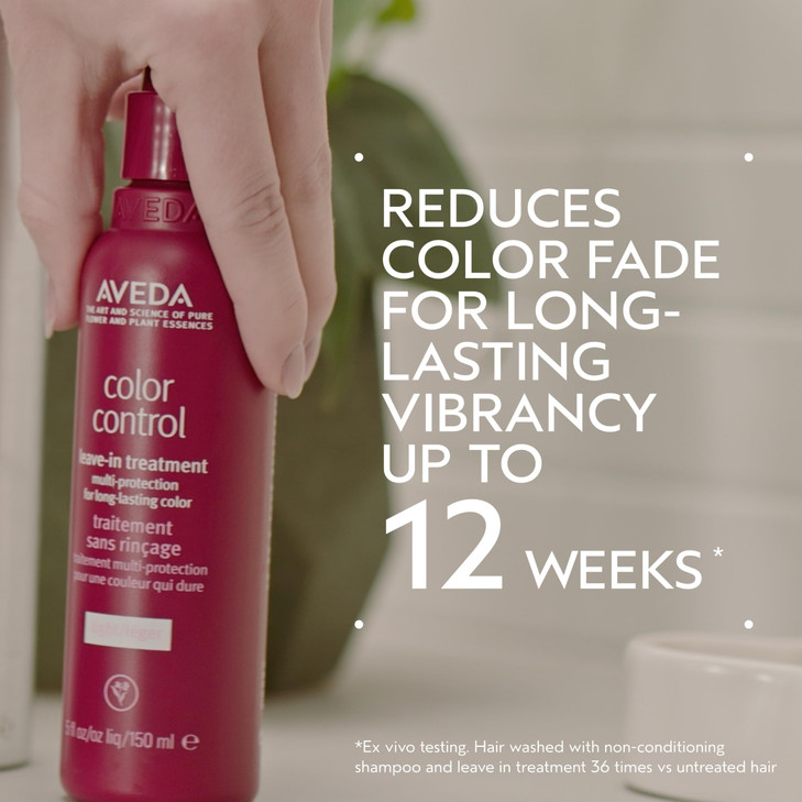 Aveda Color Control Leave-In Treatment Light | Protects Color for Up to 12 Weeks | Heat Protectant | for Fine to Medium Hair | Silicone Free | 98% Na