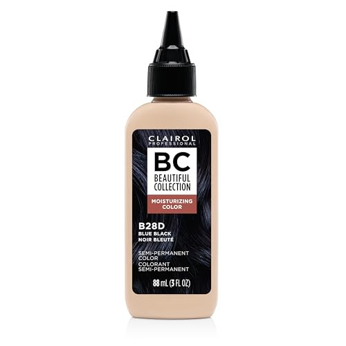 Clairol Professional Beautiful Collection Hair Color, 28D Blue Black, 3 oz. - Packaging May Vary