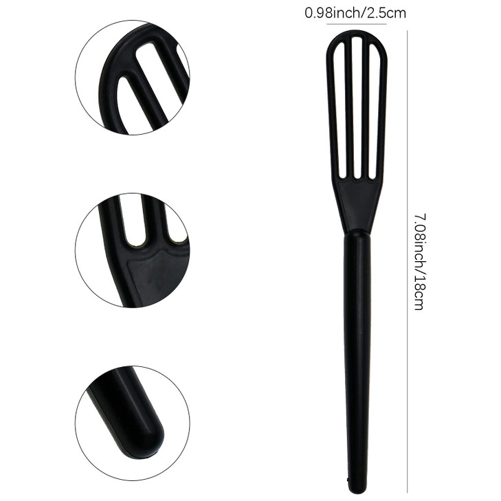 DIYstore, 10 PCS Plastic Hair Coloring Mixer,Hair Color Whisks Dye Cream Mixer,Tint Color Cream Colorful Spoon Applicator Hair Bleaching Highlight To