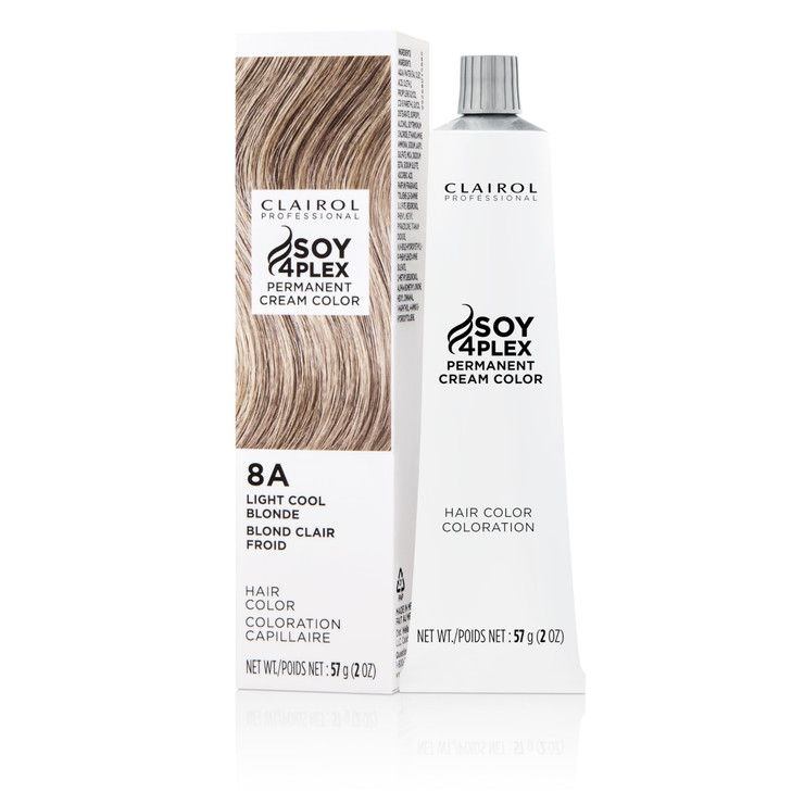 Clairol Professional Crème Permanente, 8a Light Cool Blonde, 2 oz. - Packaging May Vary