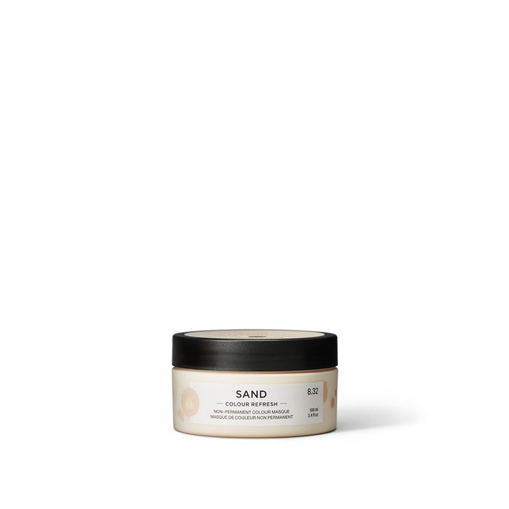 Maria Nila Colour Refresh, Sand 3.4 Fl Oz, Sand Hair Mask, Semi-Permanent Pigments, 100% Vegan & Sulfate/Paraben free