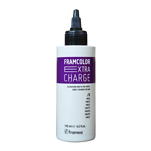 Framesi Framcolor Extra Charge Violet, 4.2 fl oz, Color Refreshing Hair Treatment