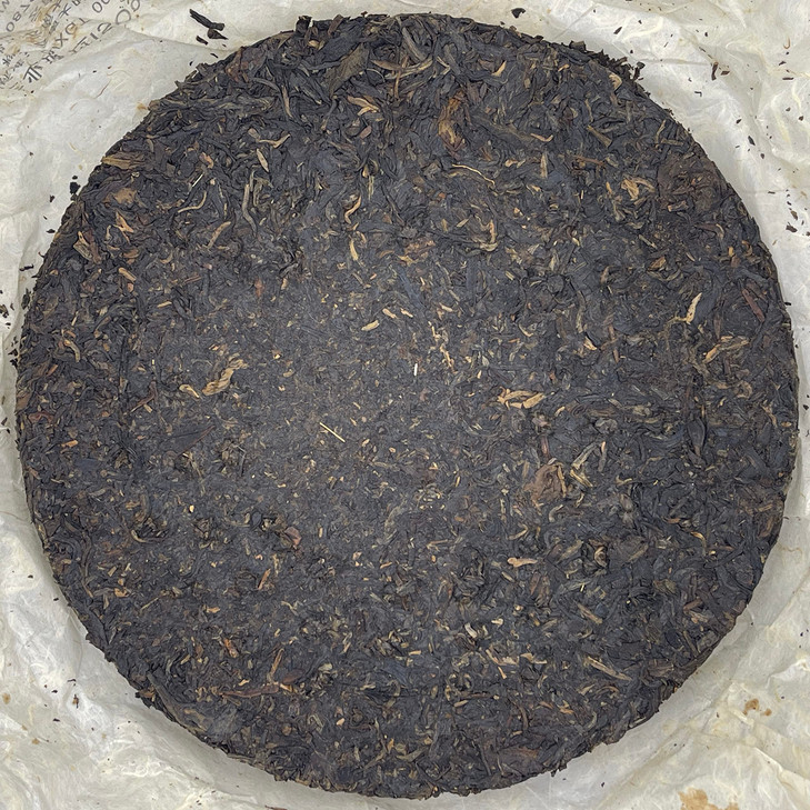 2010 Shimonoseki Brown Round Raw Pu-erh Tea Cake, 357g, from Yunnan