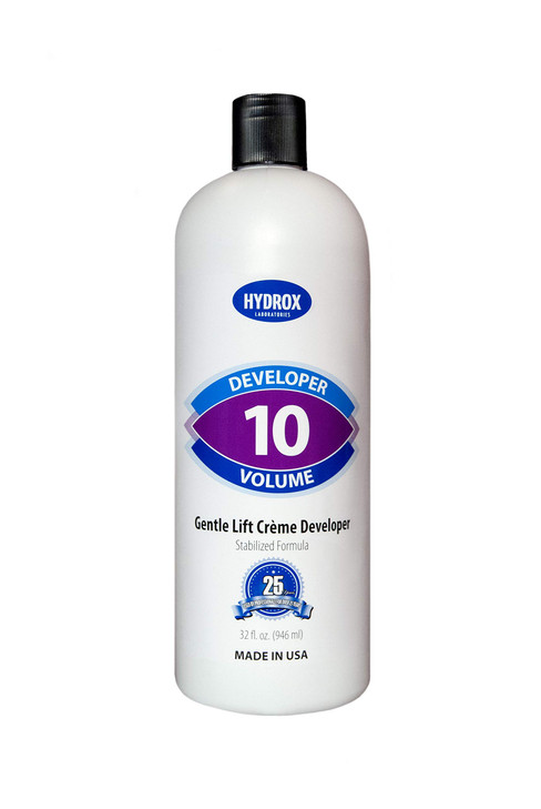 Hydrox 10-Volume Creme Developer Gentle Lift, 32 Ounce (single)