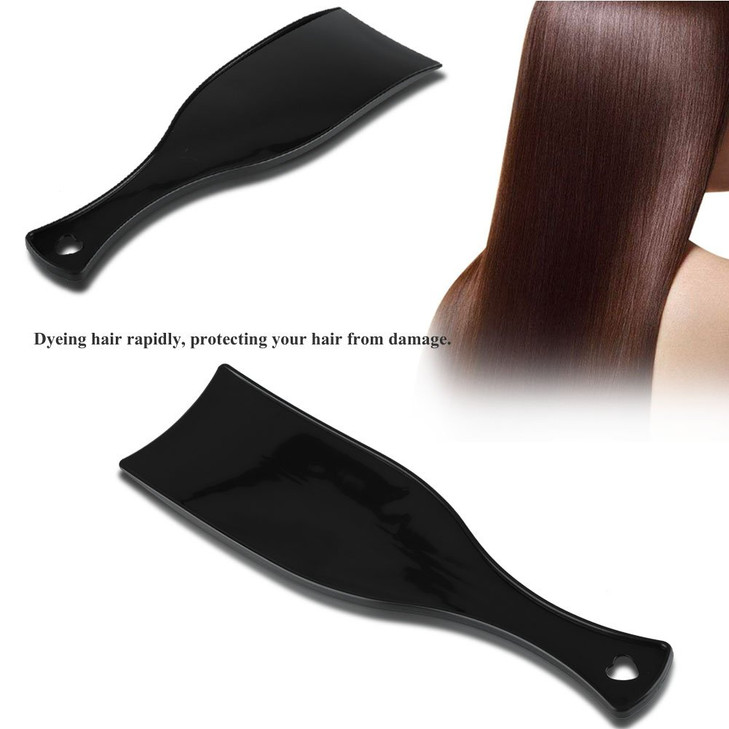 Balayage Board, Balayage Board With Teeth Black Plastic Hair Dye Highlights Bleach Coloring Brush Comb Anti Static Hair Tools Tools For Highlights In