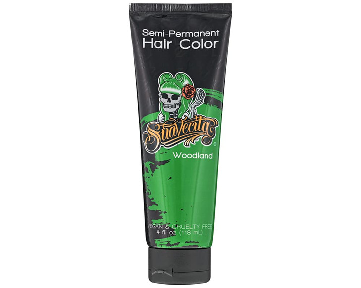 Suavecita Semi-Permanent Hair Color Woodland Green Vegan Cruelty Free