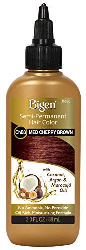 CHB3 Medium Cherry Brown Bigen Semi Permanent Hair Color (6 Pack)