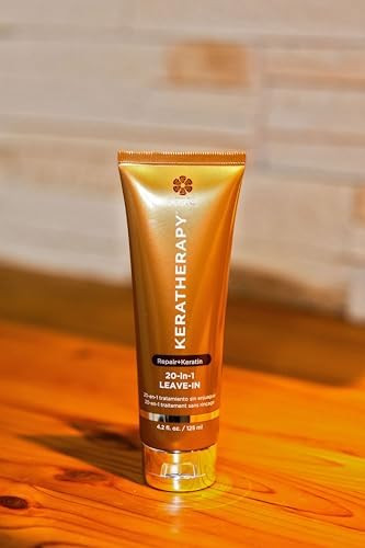 KERATHERAPY Keratin Infused KeratinFIXX 20-in-1 Leave-in, 4.2 fl. oz., 125 ml - Smoothing Leave in Conditioner Transforms Your Hair with 20 Benefits