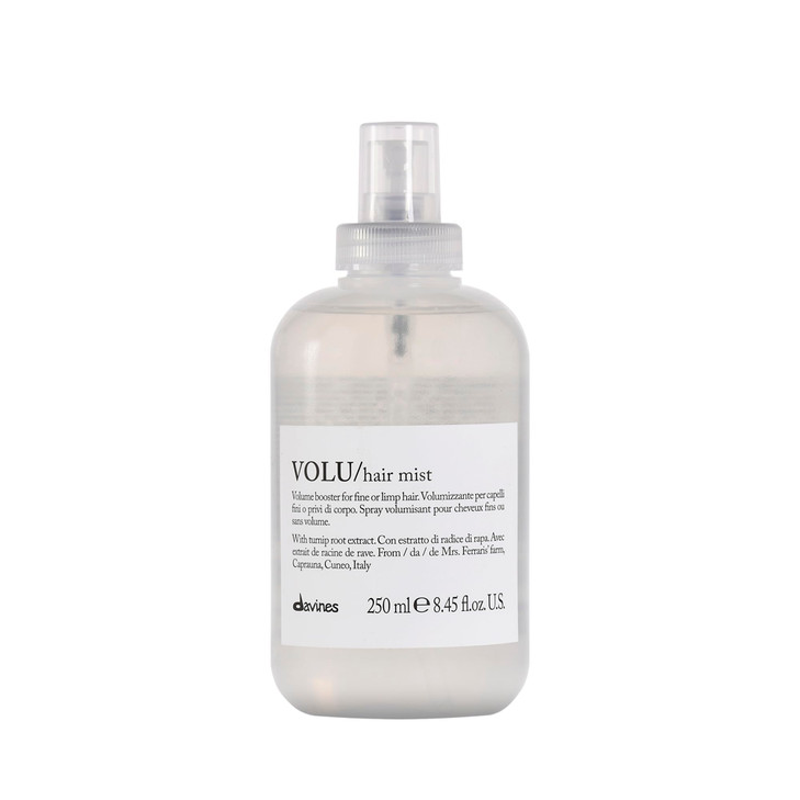Davines VOLU Mist, Leave-On Root Lifting Spray for Added Volume Suitable for All Hair Types - Weightless Formula Leaves Hair Soft and Shiny with Turn