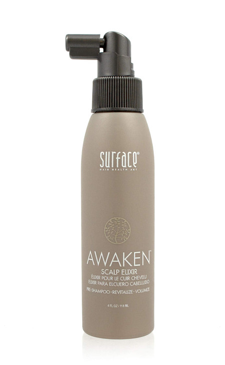 Surface Hair - Awaken Therapeutic Scalp Elixir  Natural Ingredients for Thinning Hair and a Healthy Scalp - 4 fl oz