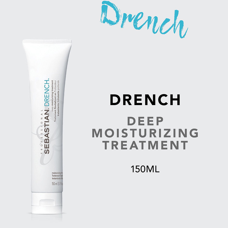 Sebastian Professional Drench Deep Moisturizing Treatment Mask for Chemically Treated Hair | 5.1 fl oz