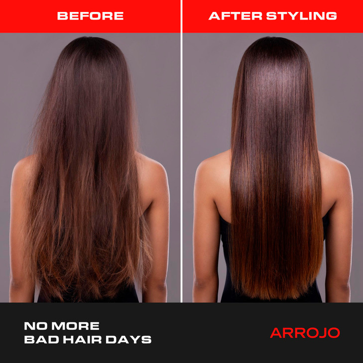 ARROJO Frizz Control Hair Oil  Moisture-Rich Hair Oil for Frizzy Hair w/ Jojoba Oil  Anti-Oxidizing Oil for Hair for Smoothness, Control, & Shine -