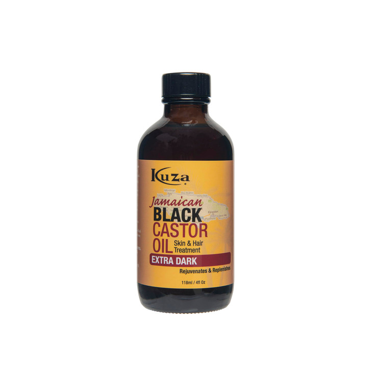 Kuza Jamaican Black Castor Oil Skin & Hair Treatment - Extra Dark, 4 fl oz