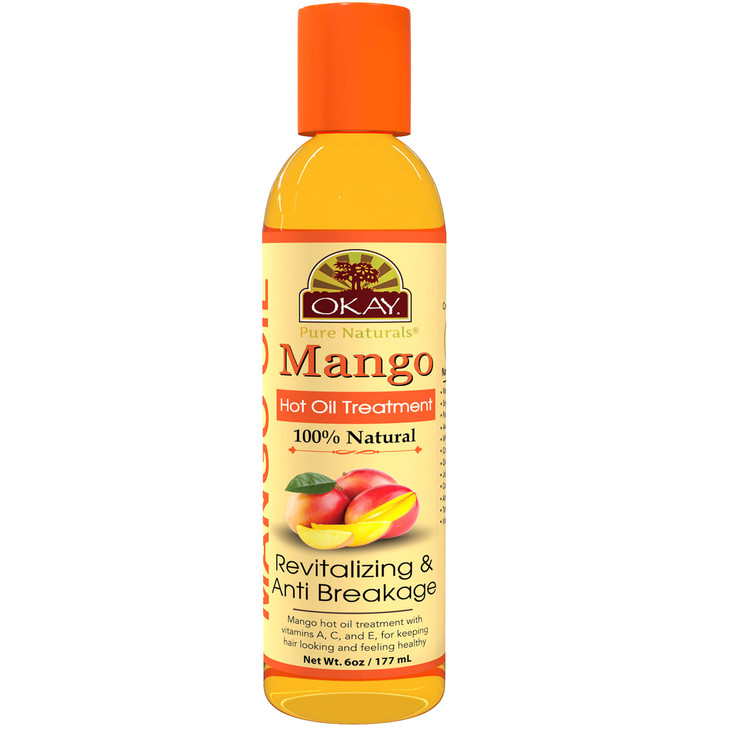 Mango Hot Oil Treatment for Revitalizing Keeps Hair Moisturized&Healthy Prevents Breakage Restores Hair,Smoothes Cuticle Improves Hair Appearance Sil