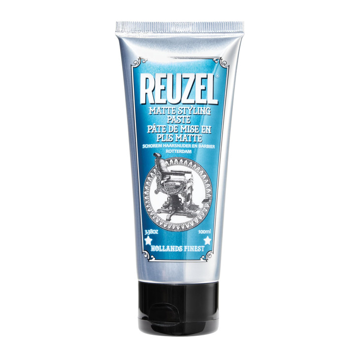 REUZEL Matte Styling Paste, Weightless, Pliable Medium All Day Hold, Adds Fullness and Texture, Matte Finish, Subtle Sugary Rum Scent, For All Hair T