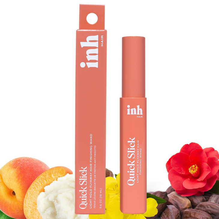INH Hair Mascara for Flyaways | Quick Slick Hair Finishing Stick for Flyaways, Frizz Control, & Slick Back Look | Non Greasy & Non Comedogenic Smooth