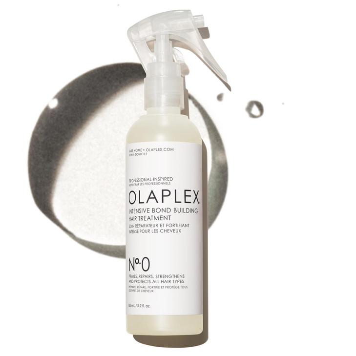 Olaplex Nº. 0 Intensive Bond Building Hair Treatment: Primes & Strengthens | Repairs & Protects Hair | For Coily, Curly, Straight, and Wavy, 155 mL /