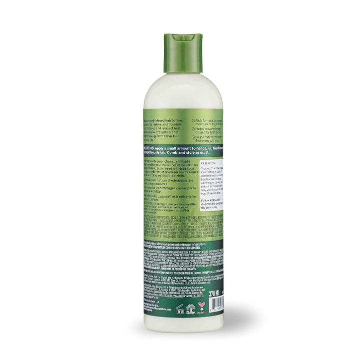 ORS Olive Oil Incredibly Rich Moisturizing Hair Lotion with Castor Oil for Strengthening 12.5 Ounces (1)