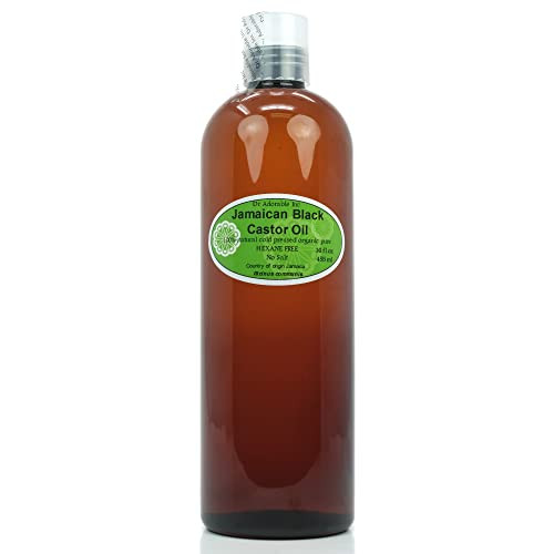 Dr Adorable - 16 oz - Jamaican Black Castor Oil - Pure Natural Organic Strengthen Grow & Restore Hair Care