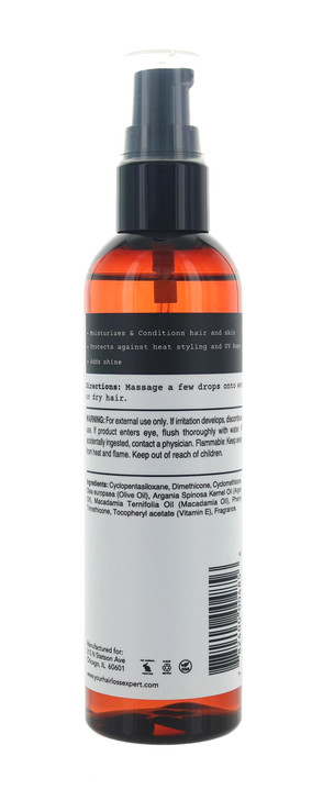 Dr. Yates MD - Resuscitating Oil, For Shine & Growth, with Moroccan Argan Oil and Vitamin E (4 Fl Oz)