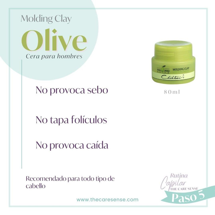 Chihtsai Olive Molding Clay (2.7oz/80ml)