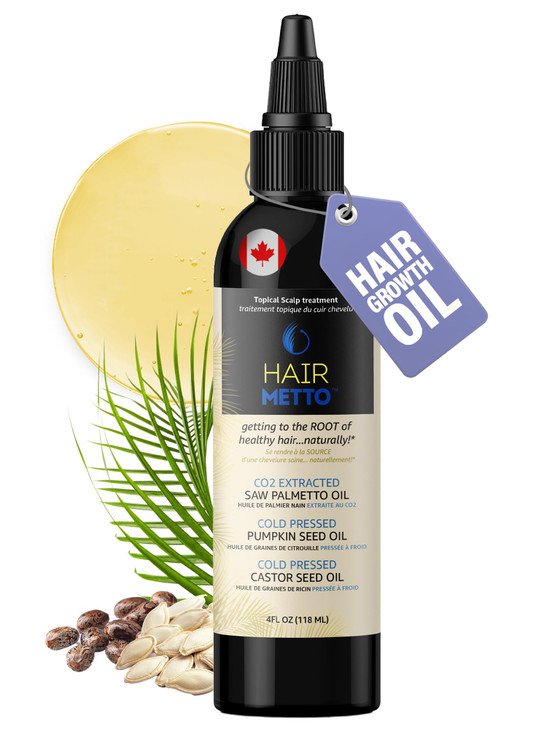 Pumpkin Seed Oil with Saw Palmetto Extract for Hair Growth  10X Potency Targeted Scalp Treatment with Castor, Lavender Scent & Rosemary Oil for Grow