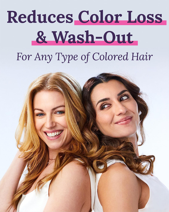 Keranique Keratin Amino Complex Color Boost Scalp Revitalizing Shampoo for Treated Hair, 8 oz - Sulfate, Paraben, Dye Free, Protects Cuticle, Prevent