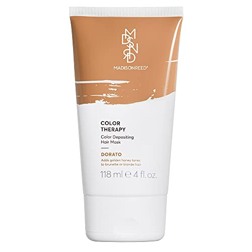 Madison Reed Color Therapy, Dorato, Color Depositing Hair Mask & Deep Conditioning Treatment, Intensely Hydrating, Refreshes Color & Tone, Keratin &