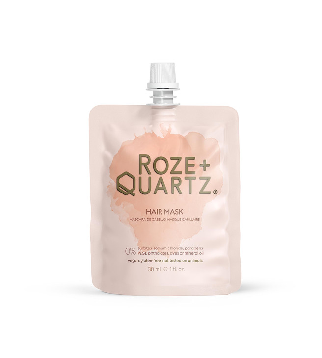 Roze + Quartz® Original Hair Mask  Deep Conditioning Hair Treatment for Dry Damaged Hair (1oz)