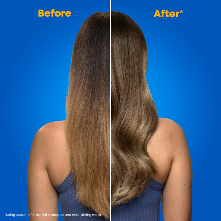 Matrix Brass Off Color Depositing Neutralization Hair Mask | Repairs & Protects Fragile Hair | For Color Treated Hair |Neutralizes Orange Tones | Col