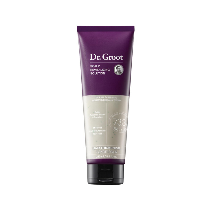 Dr. Groot Hair Thickening Conditioner For Hair loss, Thinning Hair, Korean Hair Care, Biotin Scalp Treatment, Clinically Tested, Thicker Hair, Reduce